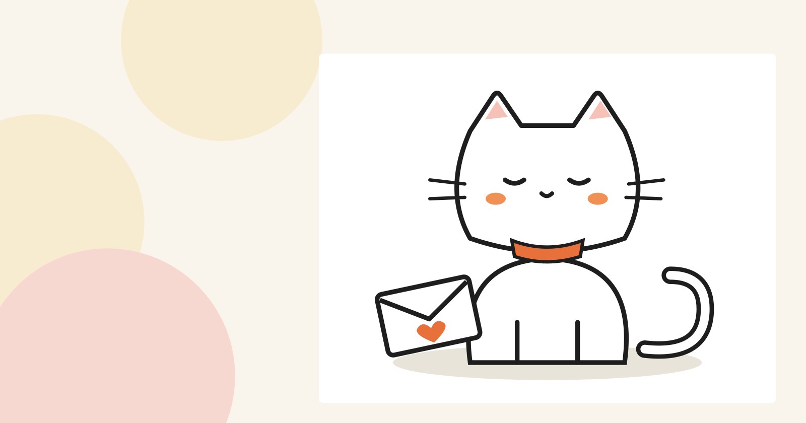 Carta de tu gato (que no te necesita, pero igual lee esto)